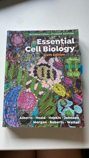 essential cell biology, sixth edition beschikbaar voor biedingen