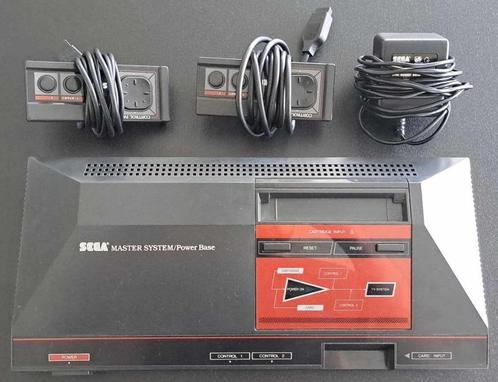 SEGA Master System met 2 contollers, Games en Spelcomputers, Spelcomputers | Sega, Gebruikt, Master System, Met 2 controllers