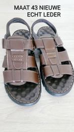 Sandaal maat 43 echt leder nieuw, Kinderen en Baby's, Babykleding | Schoentjes en Sokjes, Overige typen, Nieuw, Ophalen of Verzenden