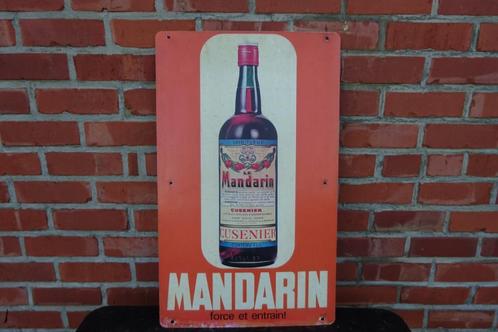 The Mandarin's strength and drive plaatwerkplaat 1964, Verzamelen, Merken en Reclamevoorwerpen, Gebruikt, Reclamebord, Ophalen