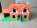 Fisher Price VINTAGE Little People Tudor House+toebehoren, Ophalen, Gebruikt, Met geluid