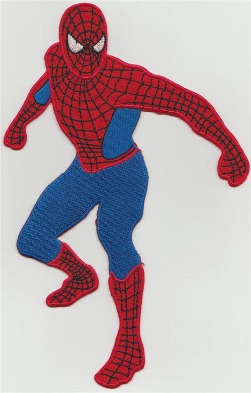 Spiderman stoffen opstrijk patch embleem #7, Verzamelen, Kleding en Patronen, Nieuw, Verzenden