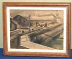 Aquarelle schilderij - Gesigneerd, Ophalen of Verzenden