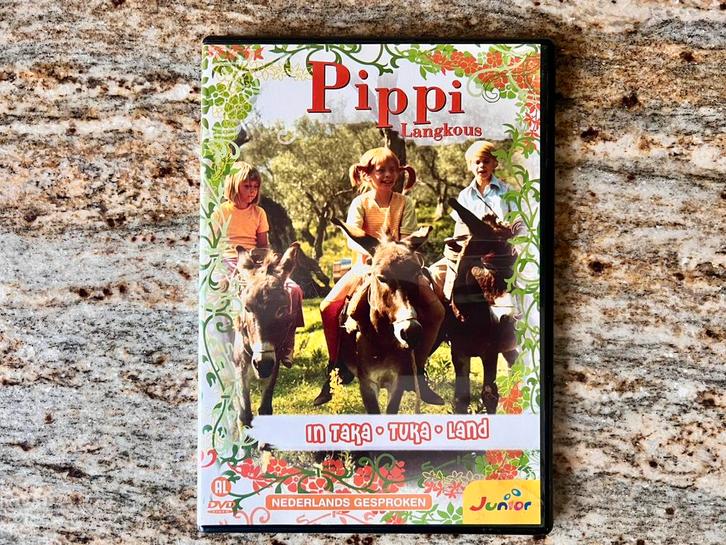 Pippi Langkous - In Taka Tuku Land - dvd, Cd's en Dvd's, Dvd's | Nederlandstalig, Gebruikt, Film, Ophalen of Verzenden
