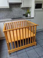 Babypark met verstelbare bodem en materiaal tot wieg, Kinderen en Baby's, Babyparken, Ophalen of Verzenden, Zo goed als nieuw