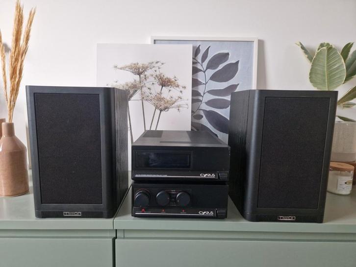 Cyrus One + Cyrus Tuner + Haut-parleurs Mission 760i, TV, Hi-fi & Vidéo, Chaîne Hi-fi, Haut-parleurs, Enlèvement ou Envoi