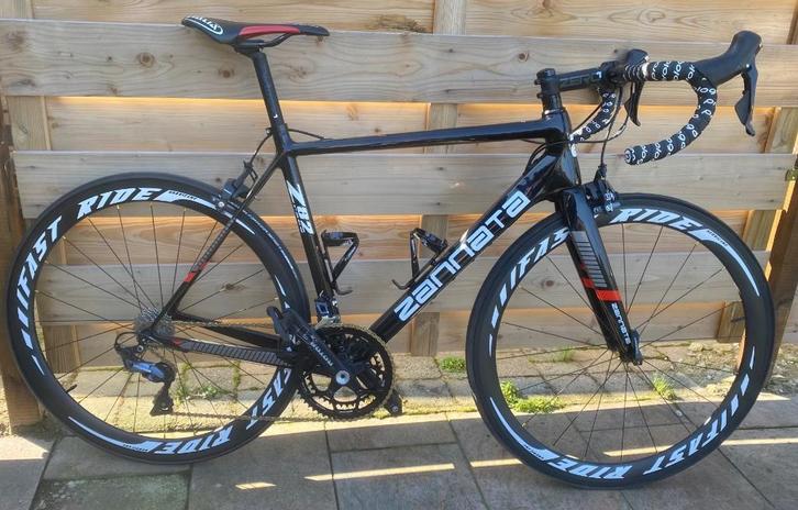 Koersfiets Zannata, Fietsen en Brommers, Fietsen | Racefietsen, Zo goed als nieuw, Carbon, Ophalen