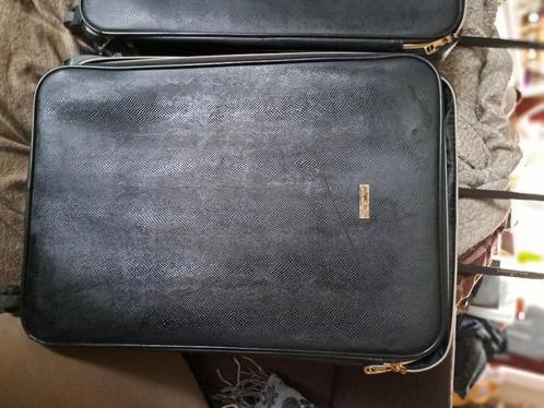 Koffers 2, Handtassen en Accessoires, Koffers, Zo goed als nieuw, Zacht kunststof, 50 tot 60 cm, 35 tot 45 cm, Uitschuifbare handgreep