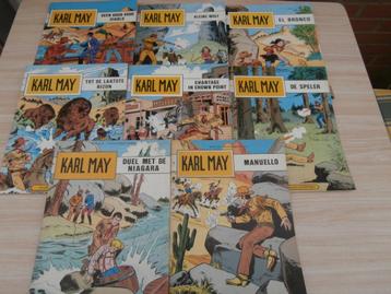 strips Karl May-w.vandersteen-zie lijst  beschikbaar voor biedingen