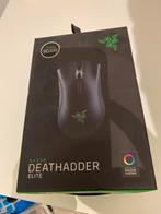 Razer DeathAdder Elite Chroma Gaming Mouse *NOOIT GEBRUIKT*, Computers en Software, Muizen, Ophalen, Zo goed als nieuw