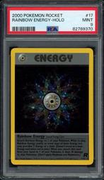 Rainbow Energy Holo PSA 9 - 17/82 - Team Rocket 2000, Verzenden, Zo goed als nieuw, Losse kaart, Foil