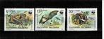 EUROPE BULGARIE CHAUVES-SOURIS WWF 3 TIMBRES OBLITERES, Enlèvement ou Envoi, Bulgarie, Affranchi