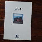 PEUGEOT 306 Cabriolet  10/00, Boeken, Auto's | Folders en Tijdschriften, Ophalen of Verzenden, Nieuw, Peugeot
