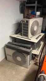 Airco’s 2x muur 2x cassette, Electroménager, Climatiseurs, Minuterie, 60 à 100 m³, Utilisé, Climatisation murale