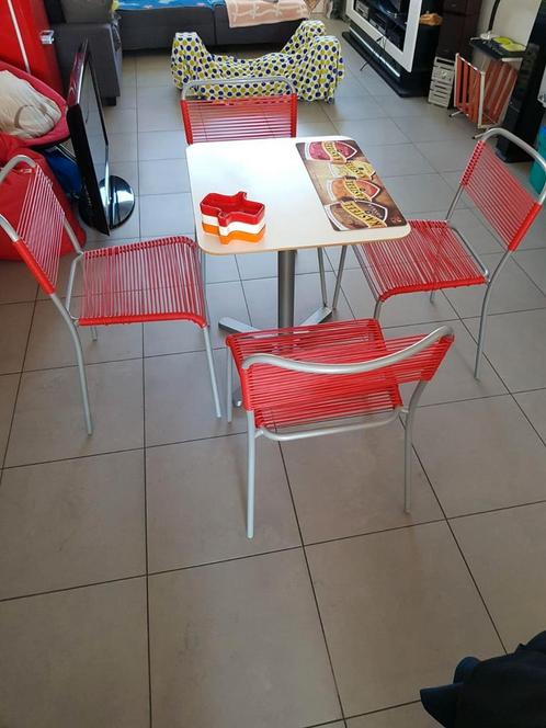 Altorfer Huldreich spaghetti stoelen, Verzamelen, Retro, Ophalen