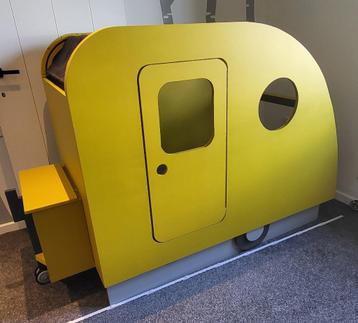 Zelfgemaakt Kinderbed inclusief matras (160x70cm) beschikbaar voor biedingen