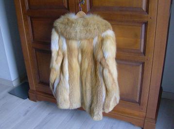 Jas in vossenbont -  Canadese Roodvos jas - maat 44/ 46 /48 beschikbaar voor biedingen