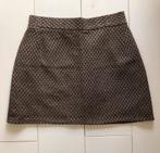 handgemaakt kort rokje XS 34, Bruin, Ophalen of Verzenden, Maat 34 (XS) of kleiner, Gedragen