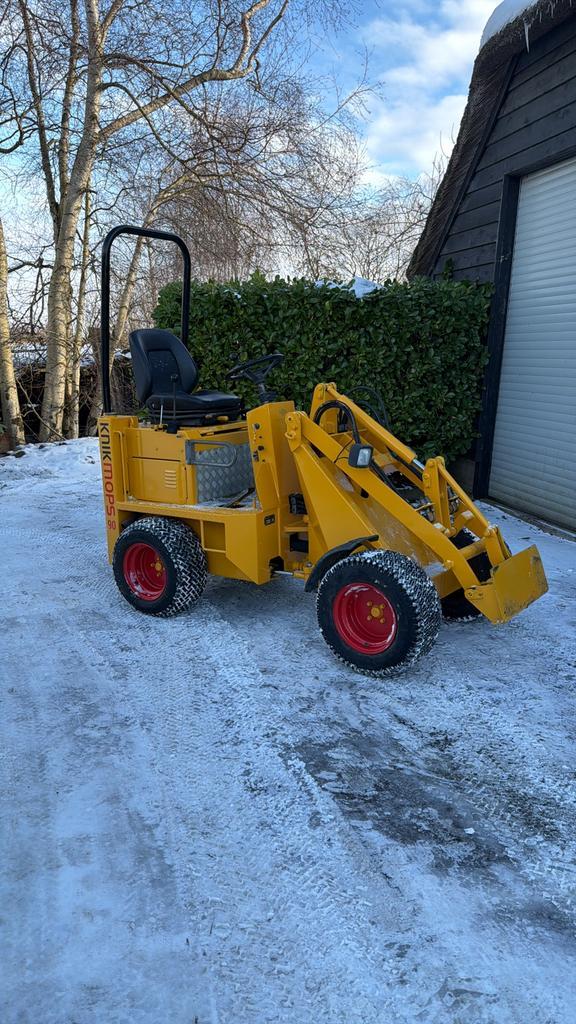 Knikmops 90 shovel kniklader zeer netjes, Zakelijke goederen, Machines en Bouw | Kranen en Graafmachines, Ophalen