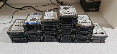 2.5 SATA HDD, allemaal getest met CrystalDiskInfo, Computers en Software, Harde schijven, Gebruikt, Laptop, Intern, HDD, SATA