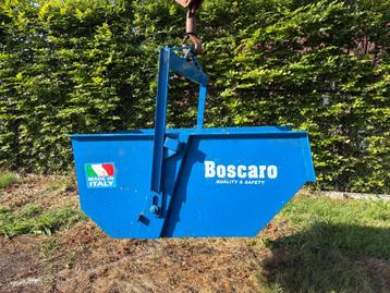 Boscaro A-80D afvalbak/ kipbak (800 liter) beschikbaar voor biedingen
