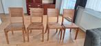 Chaises en bois intemporelles (4) - adaptées à une utilisati, Maison & Meubles, Chaises, Enlèvement, Bois