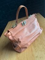Lederen camelkleur handtas in perfecte nieuwstaat, Enlèvement, Comme neuf, Sac à main