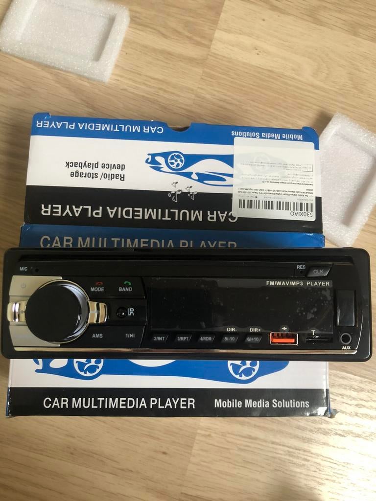 Autoradio Bluetooth, Autos : Divers, Autoradios, Neuf, Enlèvement ou Envoi