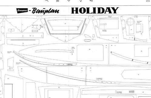 Plan de construction de Chris Craft Holiday, Hobby & Loisirs créatifs, Modélisme | Bateaux & Navires, Neuf, Envoi