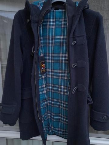 DUFFELCOAT ZARA BLAUW XL beschikbaar voor biedingen