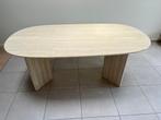 Travertin eetkamertafel, Antiquités & Art, Antiquités | Meubles | Tables, Enlèvement