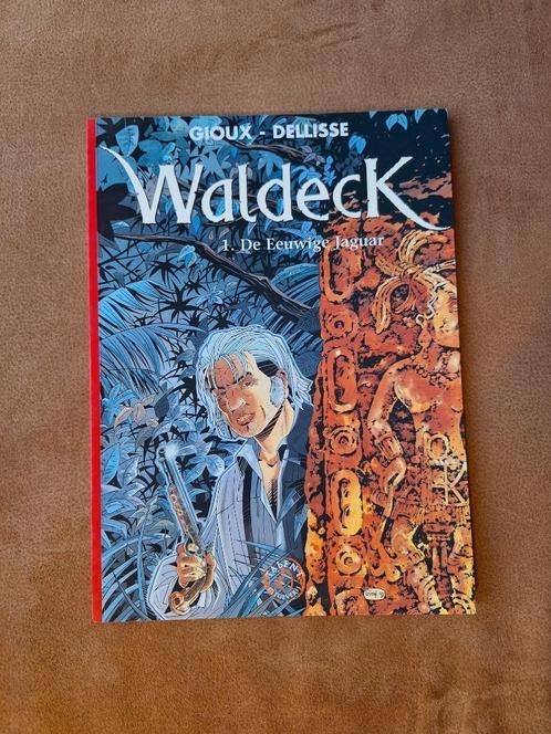 De eeuwige jaguar - Waldeck, Boeken, Stripverhalen, Zo goed als nieuw, Eén stripboek, Ophalen of Verzenden