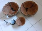2 cocos hangbloemenmanden, 1 om te zetten, Tuin en Terras, Ophalen, Nieuw
