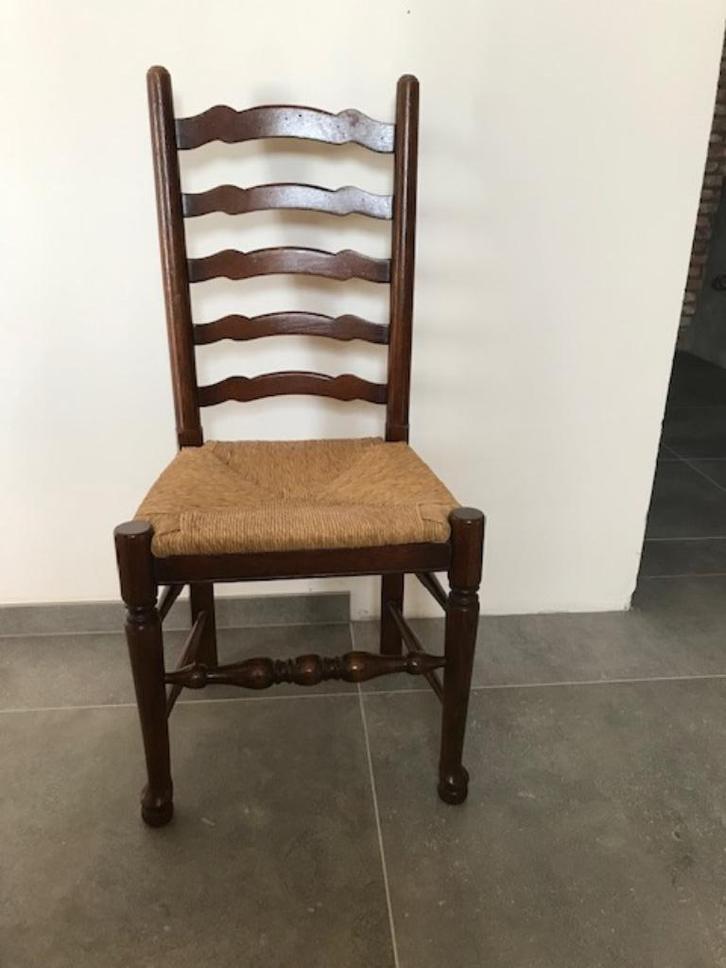 KLOOSTERSTOELEN (4), Antiek en Kunst, Antiek | Meubels | Stoelen en Sofa's, Ophalen