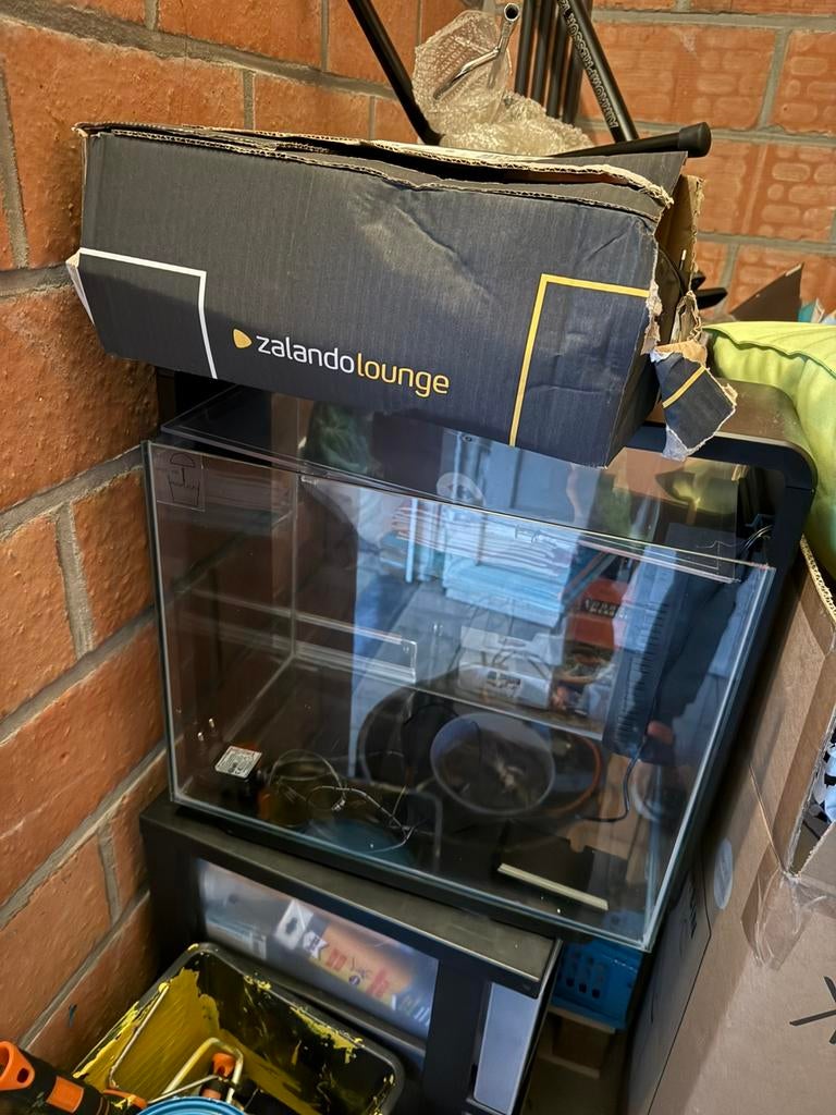 Superfish Home 45 Aquarium 46.5x25x42.5 cm en toebehoren, Animaux & Accessoires, Enlèvement, Comme neuf, Éclairage ou Chauffage