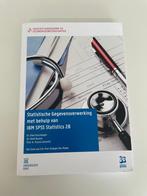 Statistische Gegevensverwerking mbv IBM SPSS Statistics 28, Boeken, Studieboeken en Cursussen, Ophalen of Verzenden, Zo goed als nieuw