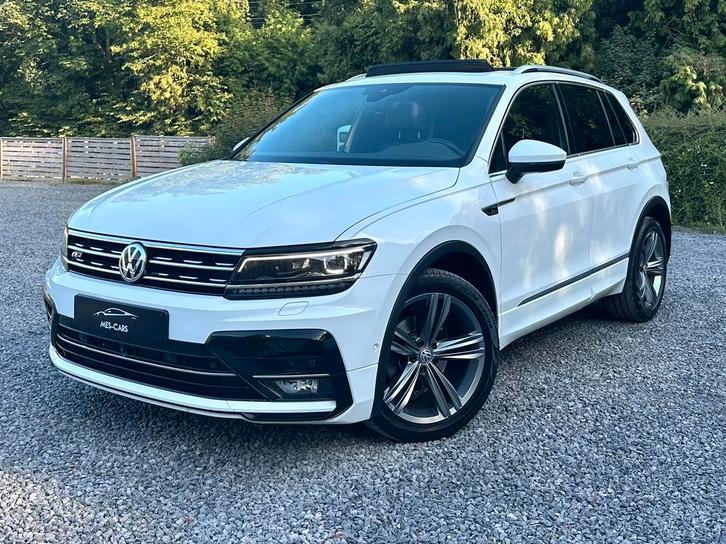Volkswagen Tiguan 4Motion 3X Rline 2.0TDI - 150PK Full 2018, Auto's, Volkswagen, Bedrijf, Te koop, Tiguan, 360° camera, 4x4, ABS