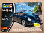 Porsche 356 C Cabriolet 1/16, Hobby en Vrije tijd, Modelbouw | Auto's en Voertuigen, Auto, Revell, Groter dan 1:32, Ophalen of Verzenden