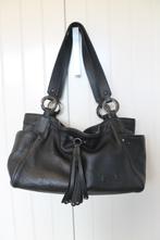 Zwarte handtas Nathan-Baume, Handtassen en Accessoires, Ophalen of Verzenden, Gebruikt, Zwart, Handtas