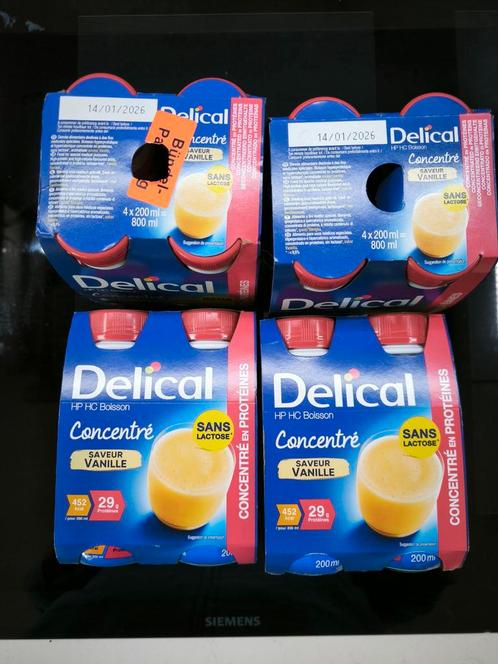 Delical concentré SANS LACTOSE, Divers, Produits alimentaires, Enlèvement ou Envoi