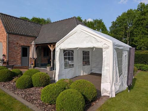 partytent 4mx3m te huur, Tuin en Terras, Partytenten, Zo goed als nieuw, Partytent, 2 meter of meer, Minder dan 5 meter, Minder dan 4 meter