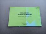 Schematic Manual (Williams) Flipperkast 1999, Verzamelen, Automaten | Flipperkasten, Verzenden, Flipperkast, Williams