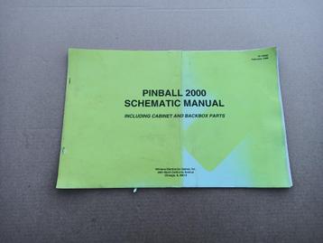 Schematic Manual (Williams) Flipperkast 1999   beschikbaar voor biedingen