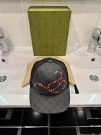 Casquette Gucci Serpent Noir taille M, Kleding | Heren, Ophalen, Zo goed als nieuw, Pet
