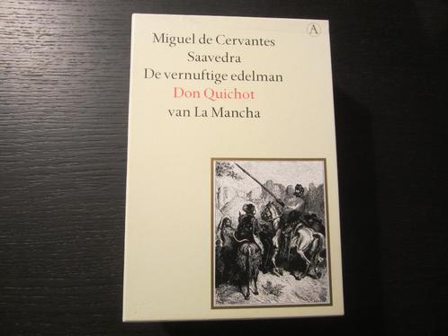 De vernuftige edelman Don Quichot van la Mancha -Cervantes-, Livres, Littérature, Enlèvement ou Envoi