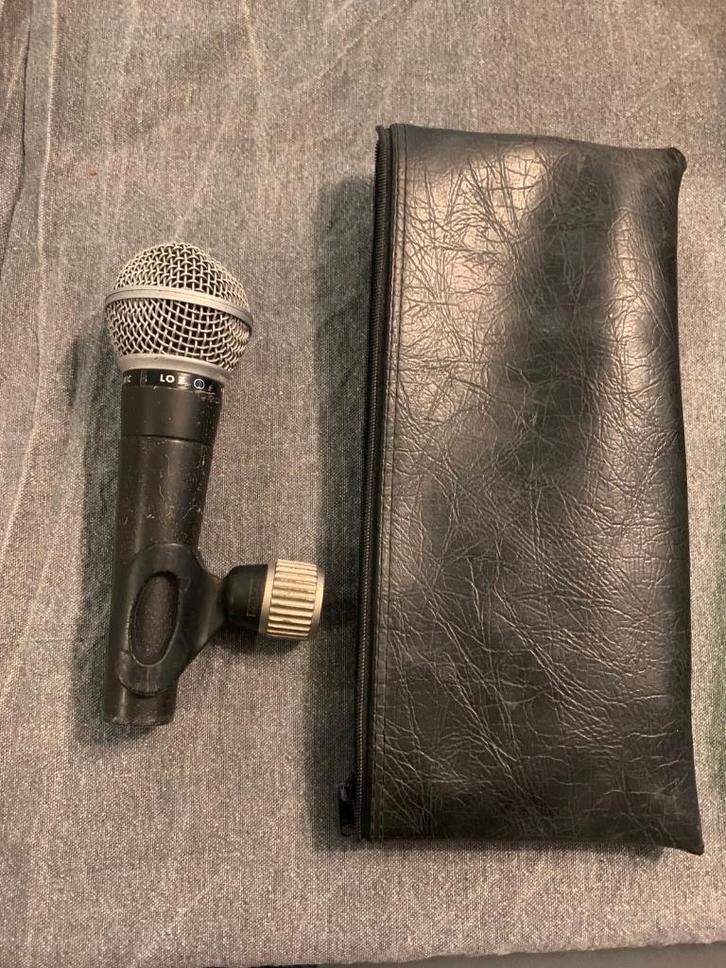 Sure sm58 + statief, Muziek en Instrumenten, Microfoons, Gebruikt, Zangmicrofoon, Ophalen of Verzenden