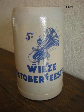 WIEZE  5OKTOBERFEESTEN   Chope 1 litre