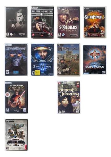 Collectie PC Games (ook apart mogelijk) beschikbaar voor biedingen