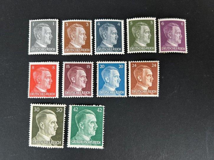 Adolf Hitler - 1941 - postzegels vanaf 781, Postzegels en Munten, Postzegels | Europa | Duitsland, Postfris, Duitse Keizerrijk