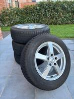 Winterbanden op velg 215/60 R16, Auto-onderdelen, Banden en Velgen, Ophalen, 16 inch, Banden en Velgen, Winterbanden